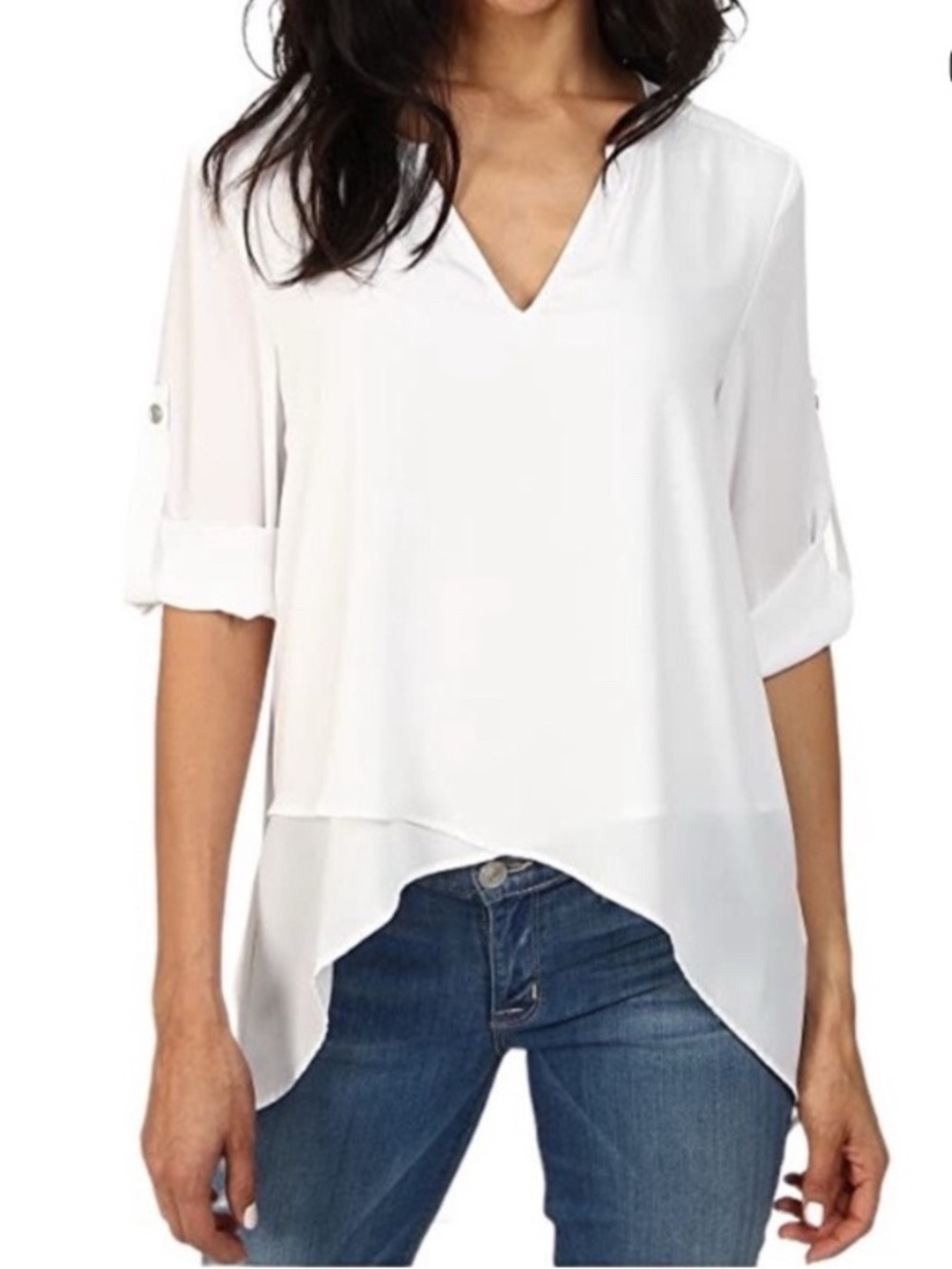 Karen Kane Asymmetrical Top